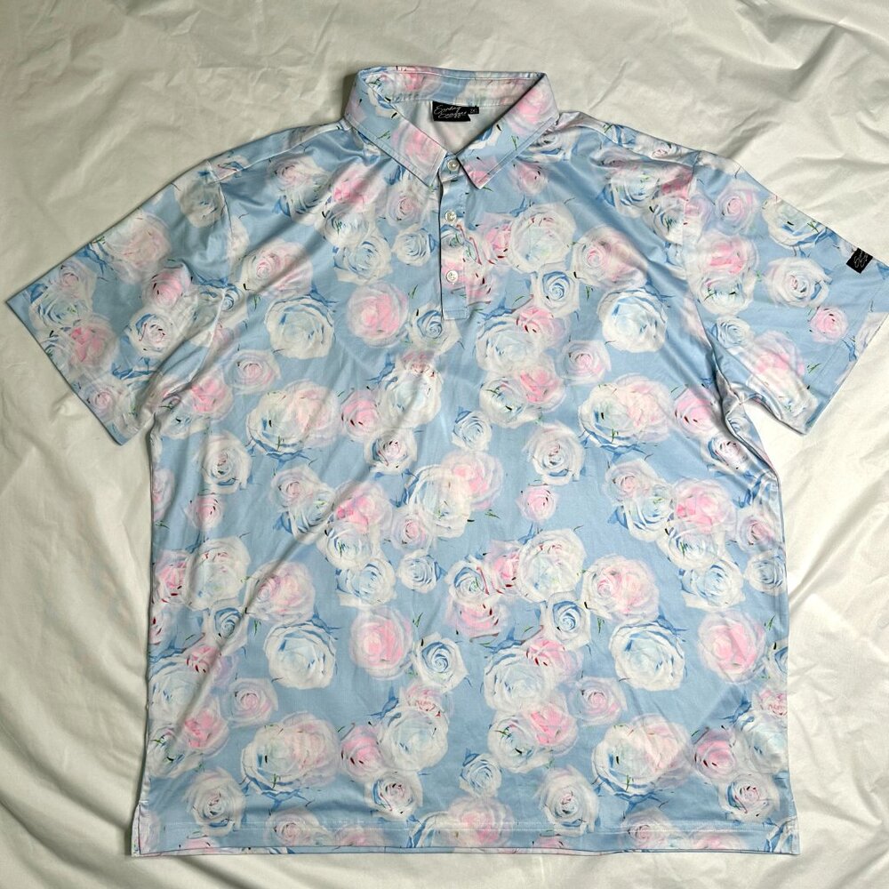 Sunday Swagger Men's Golf Polo Shirt's XXL Lot of 5 Performance Stretch - Picture 10 of 16